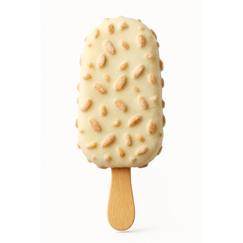 Sweet cactus batonnet glace chocolat blanc eclats noisettes