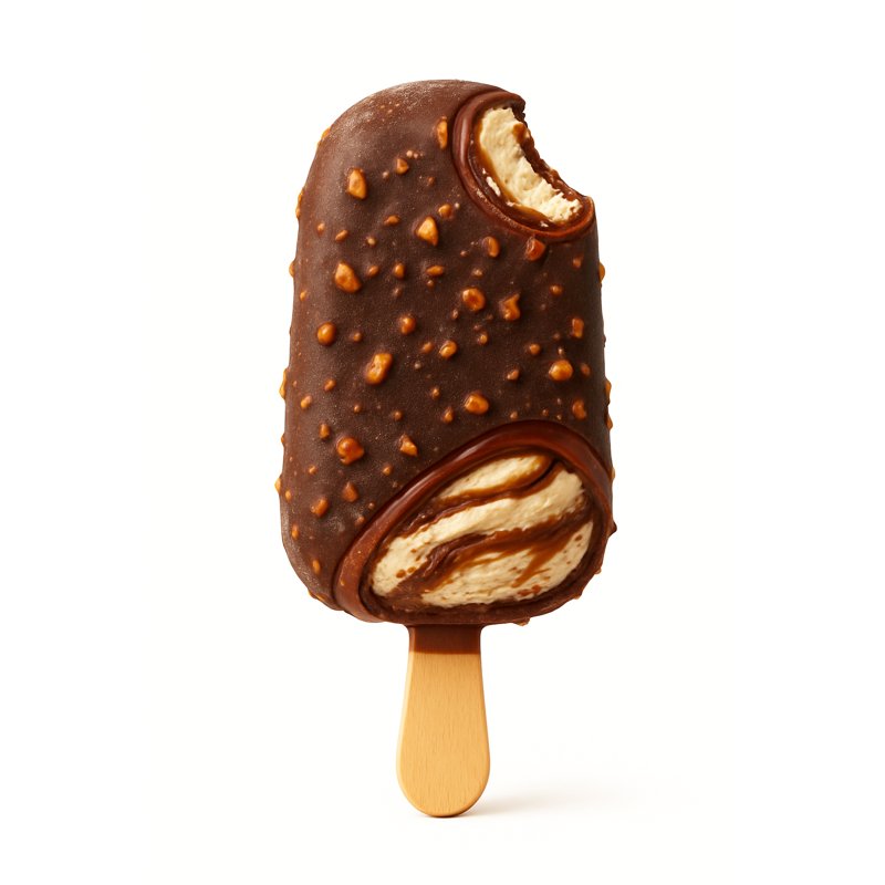 Sweet cactus batonnet glace chocolat noir chocolat au lait eclats caramel